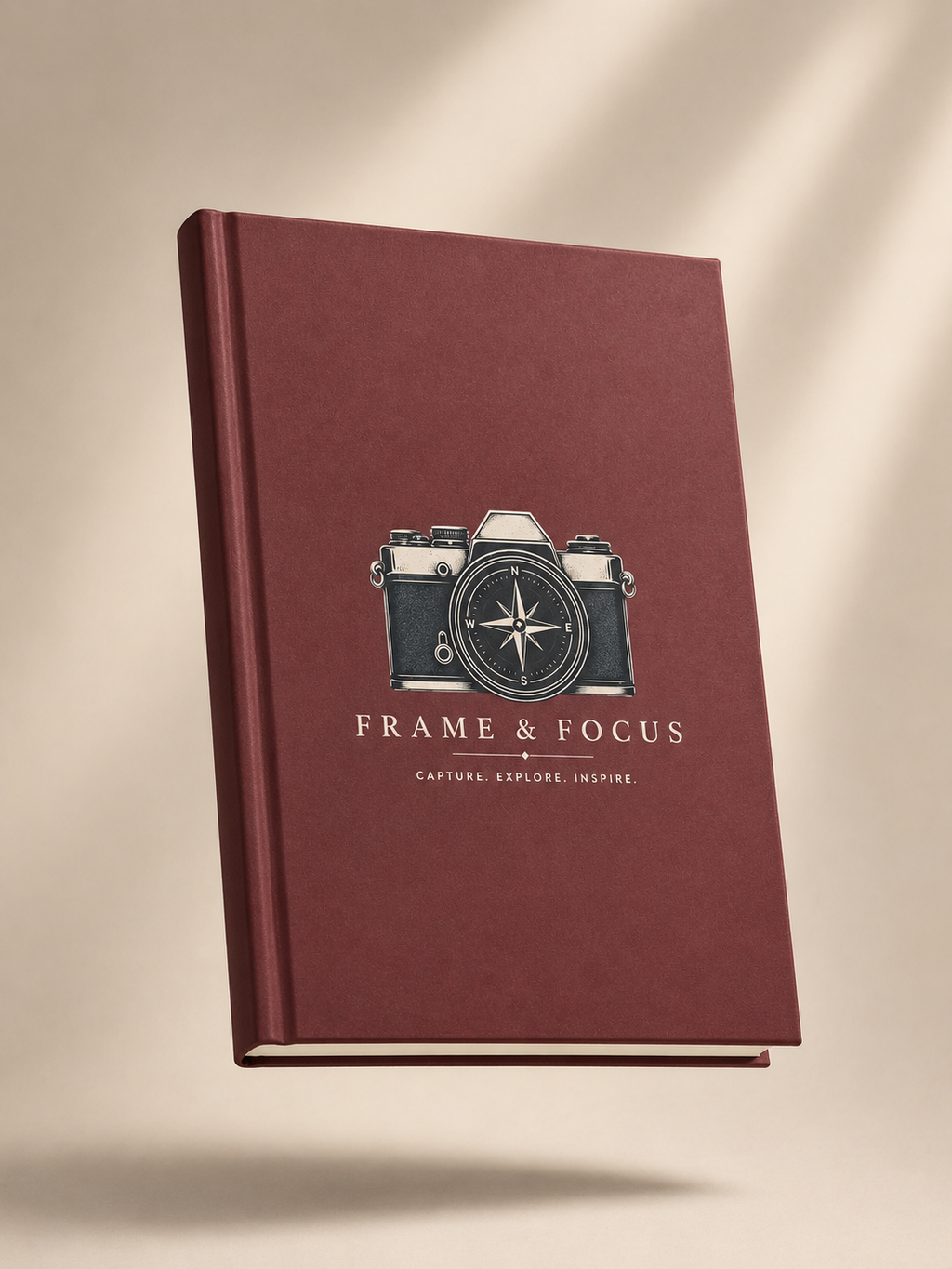 The Compass Journal - Burgundy